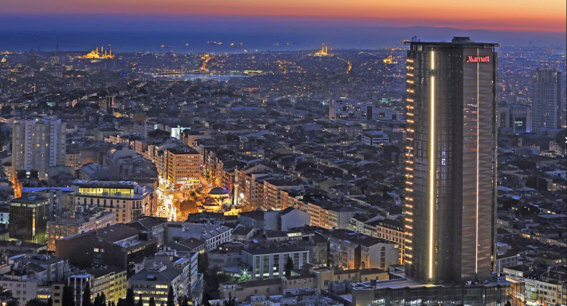 هتل ماریوت استانبول | Istanbul Marriott Hotel Sisli